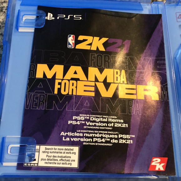 PS5 - Mamba Forever 2K - Picture 3 of 4